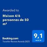 Maison 4/6 Personnes De 50 M²