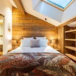 Demi-Chalet Moderne 4 Chambres + Dortoir, Terrasse, Garage - La Clusaz - Fr-1-459-238