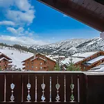 Duplex Lumineux A Meribel Avec Cheminee, Terrasse Et Acces Aux Pistes - Fr-1-566-31