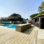 Dune, Villa Avec Piscine Et Spa / Proche Plage