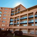 Superbe T2 Bord De Mer Belle Residence Au Port Argeles Piscine & Parking
