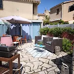 Maison Grande Terrasse Proche Du Port St Cyprien