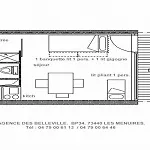 Residence Dorons - Studio Lumineux - Centre Station - Balcon Mae-3414