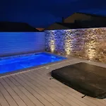 Tres Belle Villa A 100M De La Plage, Piscine , Jacuzzi, Terrasse En Composite