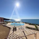 Studio 4 Pers, Pkg, Piscine, Tennis, Vue Mer