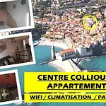 Appartement Centre Collioure Clim Patio Wifi