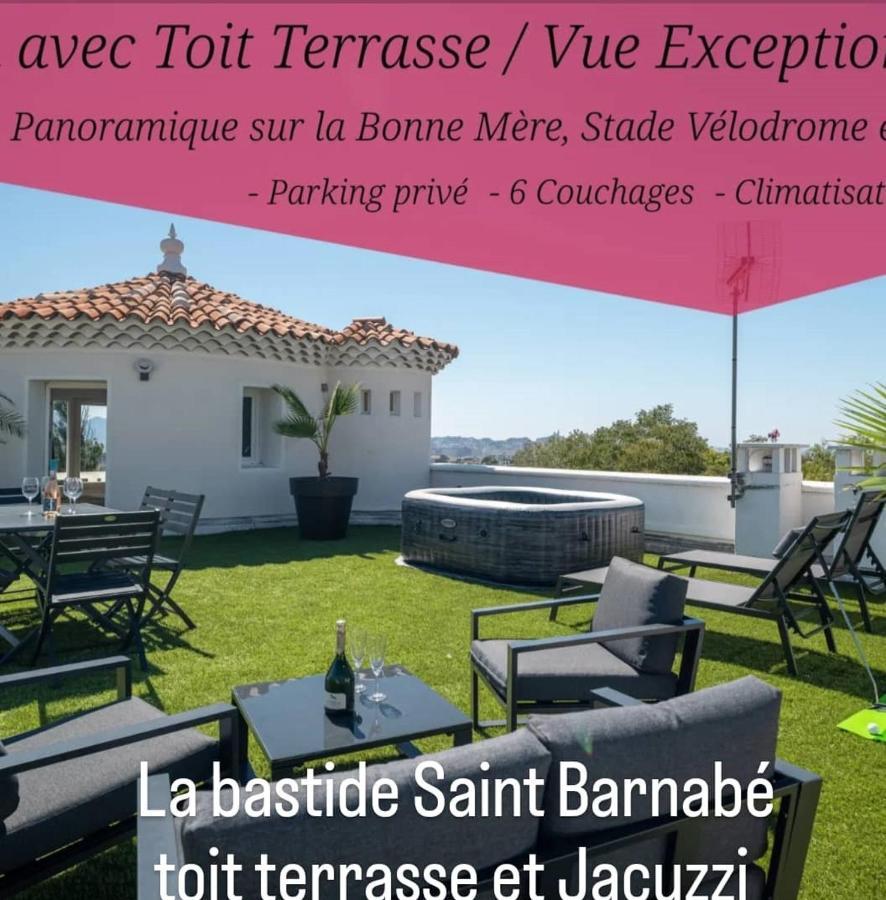 La Bastide De St Barnabe Jacuzzi Climatisation Parking Petanque Marseilles