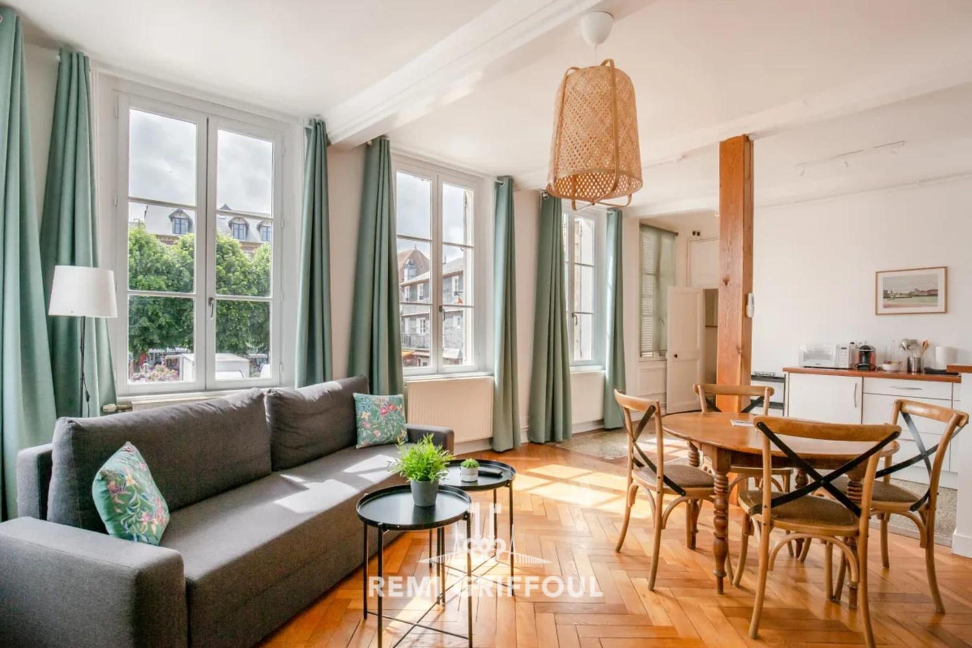Hypolite 1 Newcocooning-wohnung - 80 Meter Vom Hafen Von Entfe Apartment Honfleur